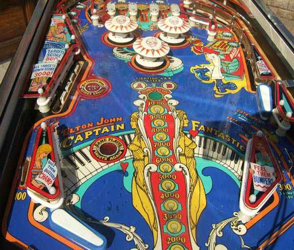 Captain Fantastic - Pinball Machine Image