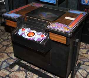 Atari Crystal Castles Video Game of 1983 at www.pinballrebel.com