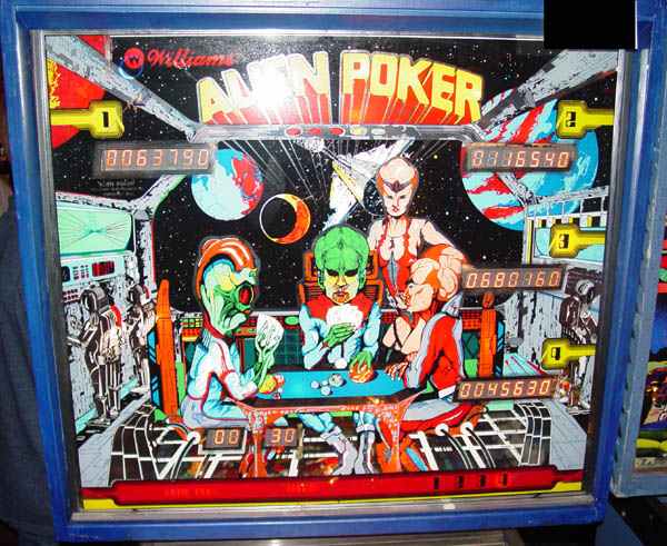 Alien Poker Pinball - Photo