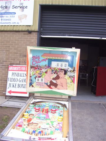 Big Champ Pinball By Alben of 1964 - Photo