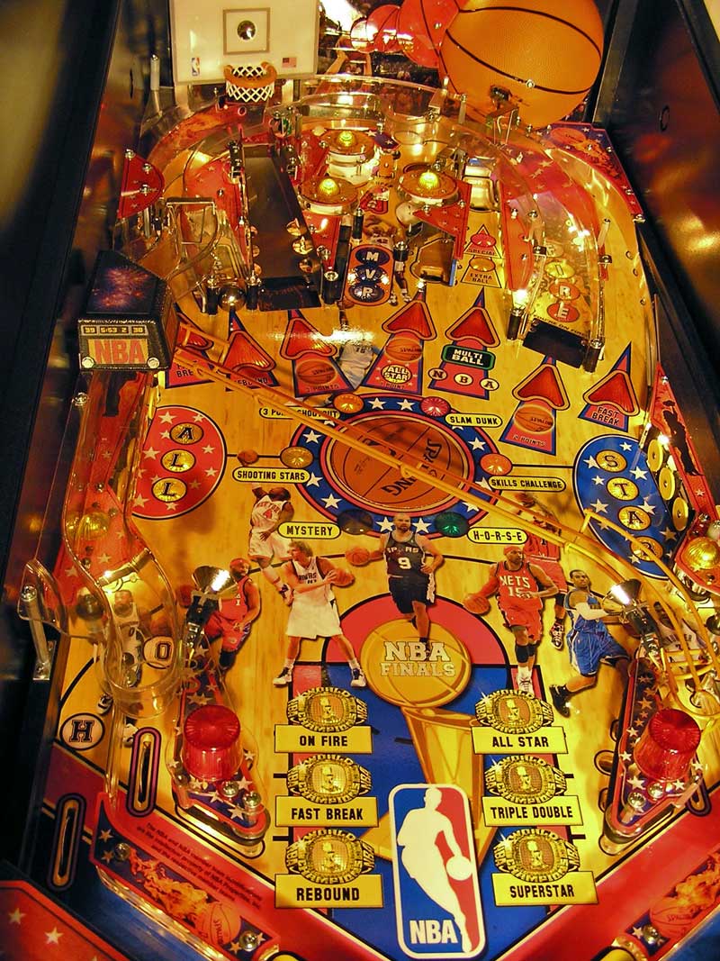 NBA Pinball By Stern